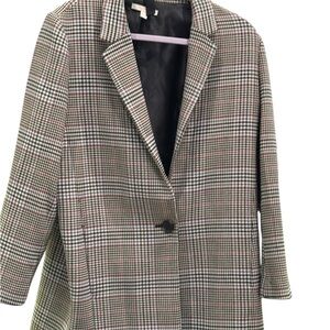 Plaid Women's multicolor blazer size large